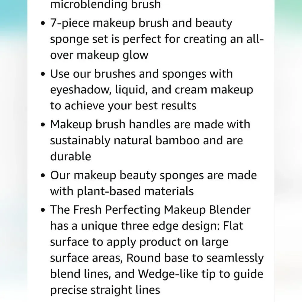 EcoTools Limited Edition Wrapped In Glow‎ Makeup Brush & Sponge Kit